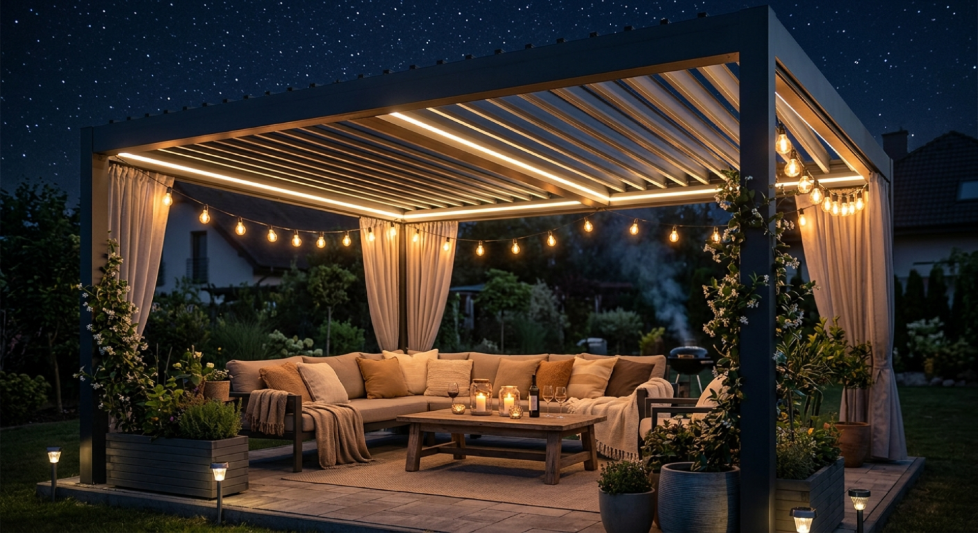Garden Pergolas: How to Create a Nighttime Oasis Under the Stars