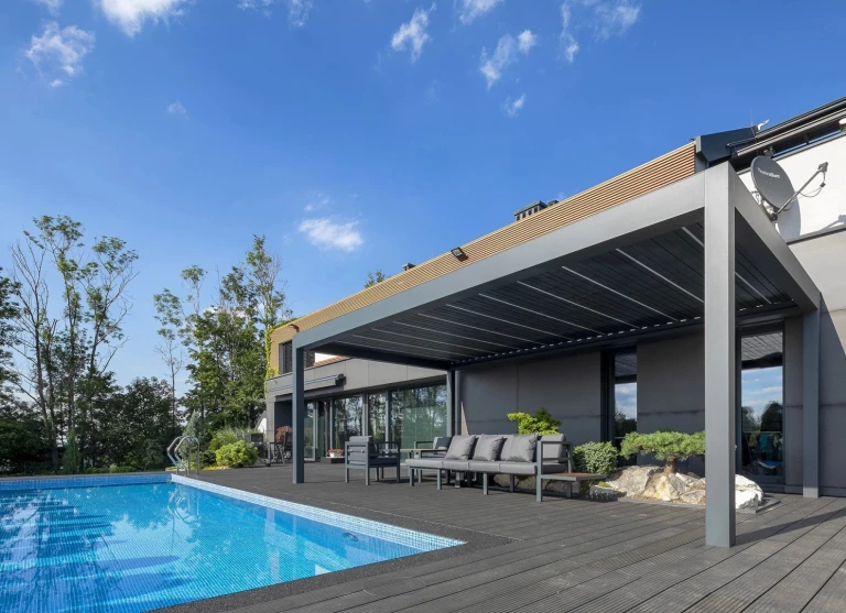 Bioclimatic pergolas