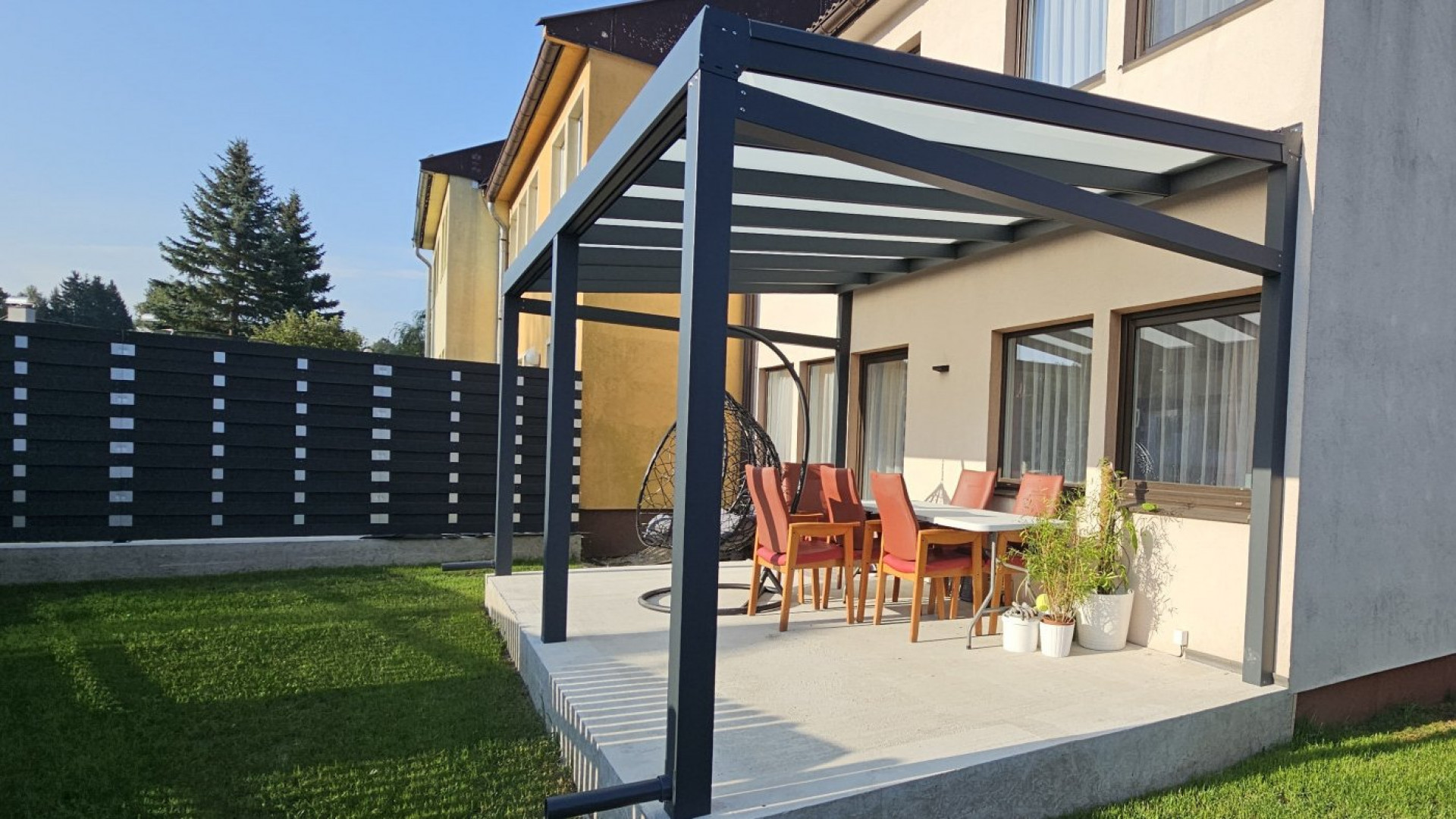 Aluminum shelters and gazebos