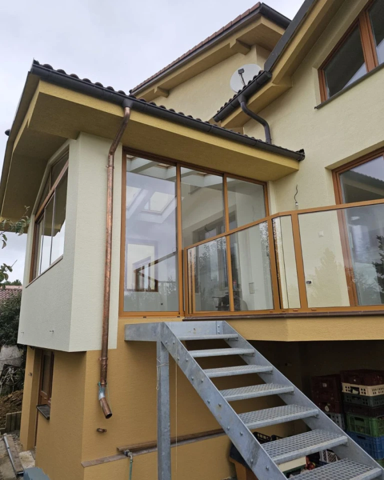 Glazing terraces Myjava