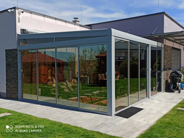 Aluminium pergola ROBUST + glazing STANDARD - Blansko