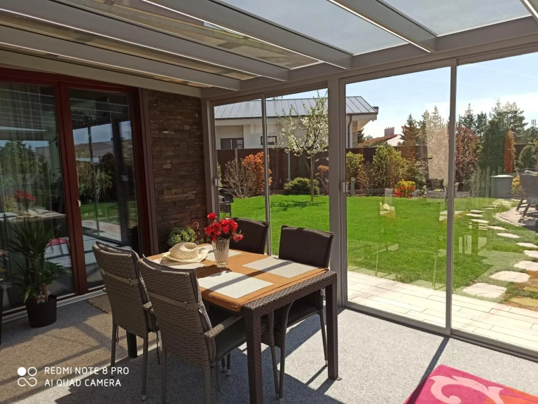 Aluminium pergola ROBUST + glazing STANDARD - Blansko