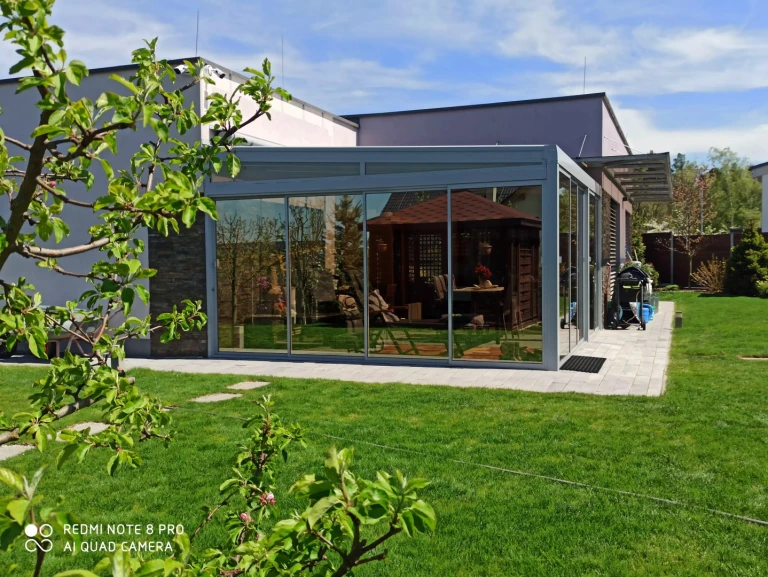 Aluminium pergola ROBUST + glazing STANDARD - Blansko