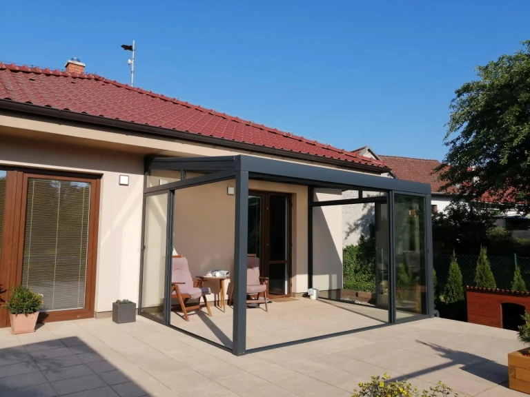 Aluminium pergola ROBUST + glazing STANDARD - Vyškov